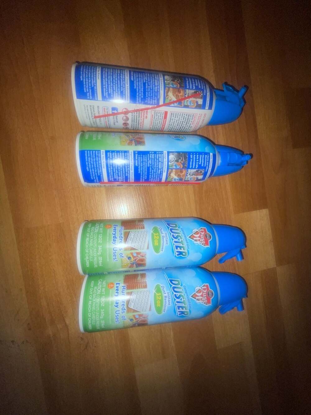 Falcon Dust-Off Compressed Gas Duster 12oz Canned Air (4-Pack)
